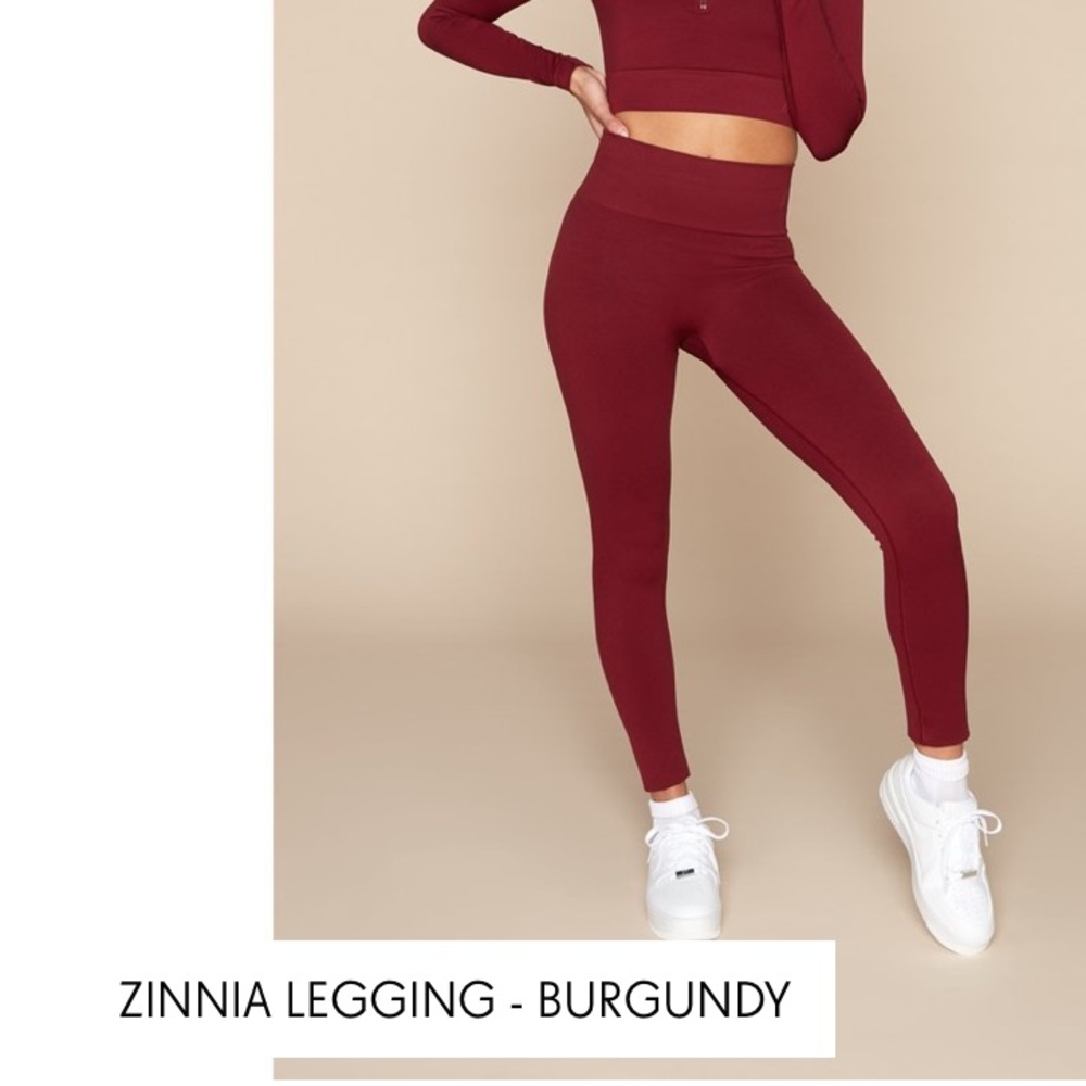 🚫SOLD🚫 BNWT - TALA Zinnia Legging Burgundy XS regular